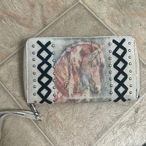Authentic horse KY Bluegrass wallet